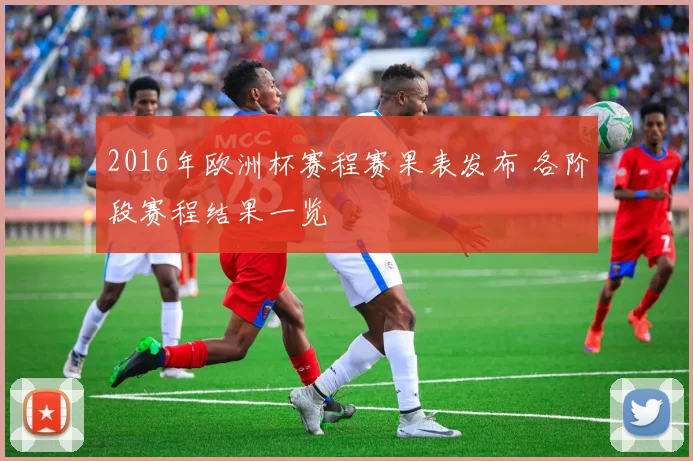 2016年欧洲杯赛程赛果表发布 各阶段赛程结果一览