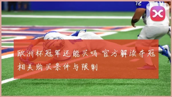 欧洲杯冠军还能买吗 官方解读夺冠相关购买条件与限制